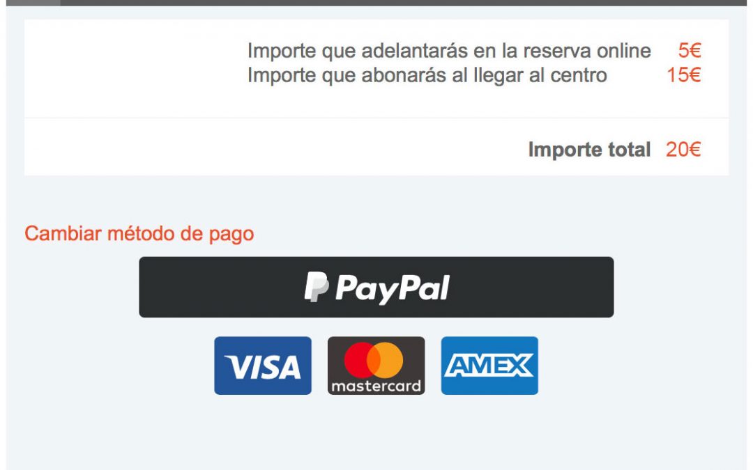 Ya puedes recibir el pago de tus clientes con PayPal – Sistema de reservas online Bookitit