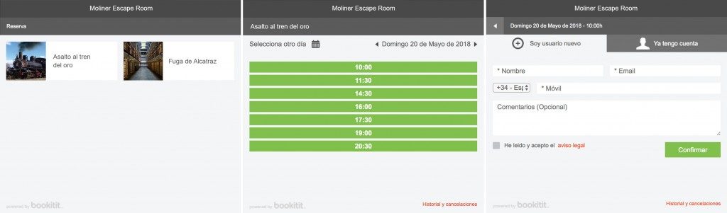 SISTEMA DE RESERVA ONLINE E GESTÃO DE CALENDÁRIOS PARA SALAS DE