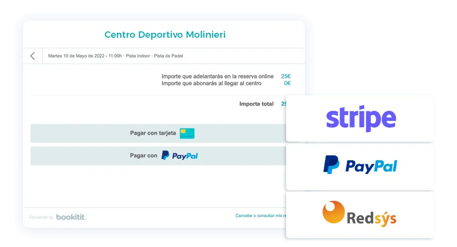 Sistema de reservas com pagamentos online