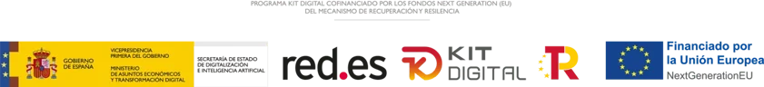 Logo kit digital gobierno españa fondos nextgeneration eu