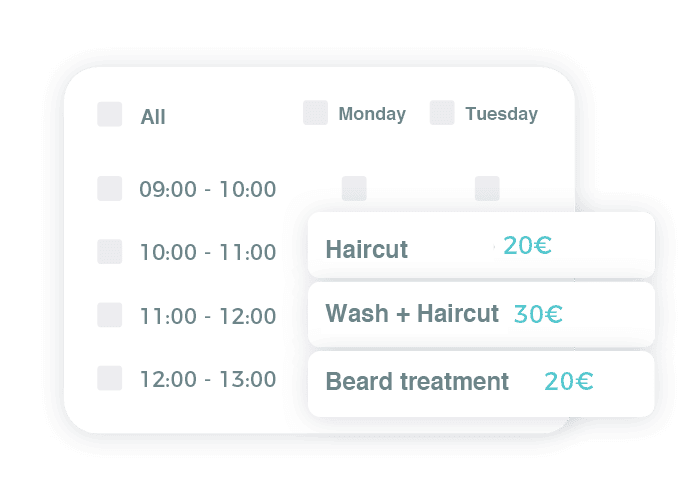 app_online_booking_1 Set up your schedule